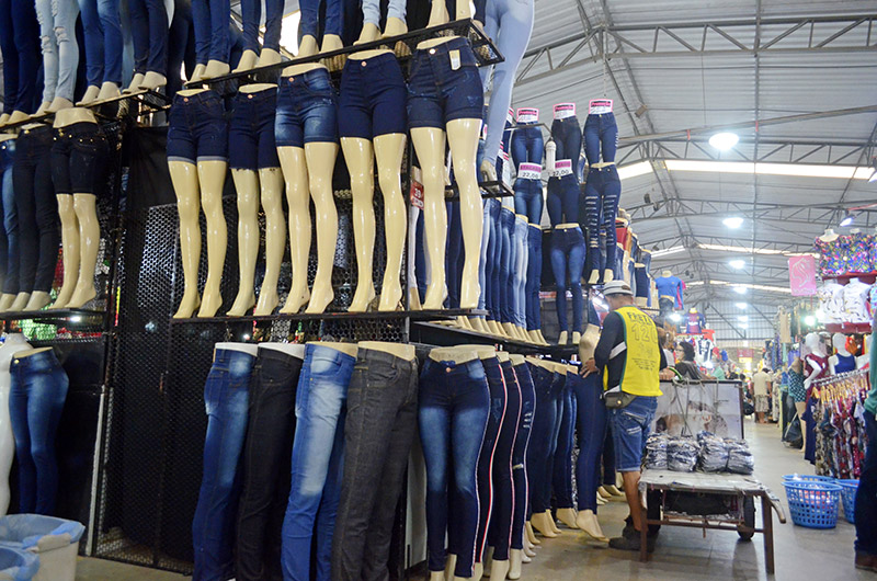 O jeans é um dos produtos mais comercializados no polo do Agreste