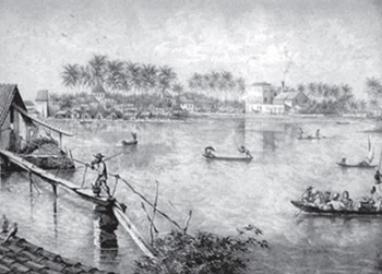 Desde o final do século XVIII, começaram a surgir margens das “várzeas do Capibaribe”. Foto2: Autor desconhecido
